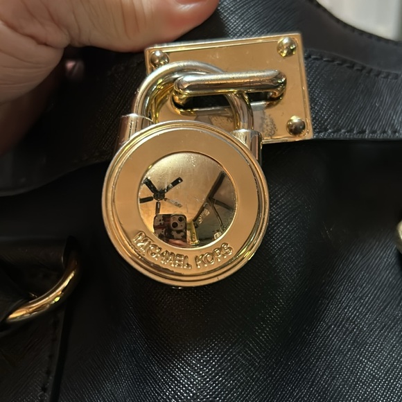 Michael Kors black shoulder purse - Picture 4 of 12